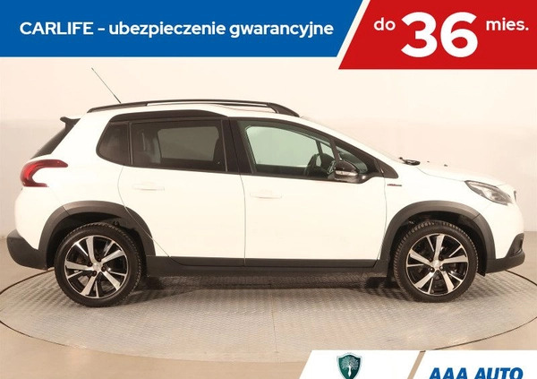 Peugeot 2008 cena 46000 przebieg: 128840, rok produkcji 2016 z Bobowa małe 326